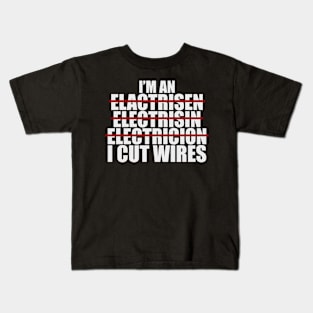 electrician Kids T-Shirt
